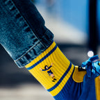 Maradona X Copa calzini di spugna ricamati