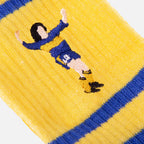 Maradona X Copa calzini di spugna ricamati